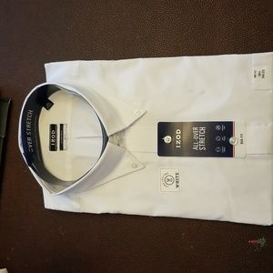 IZOD love g sleeve dress shirt